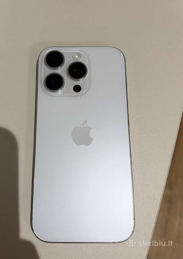 iPhone 16 Pro 128gb silver - nuotraukos Nr. 4