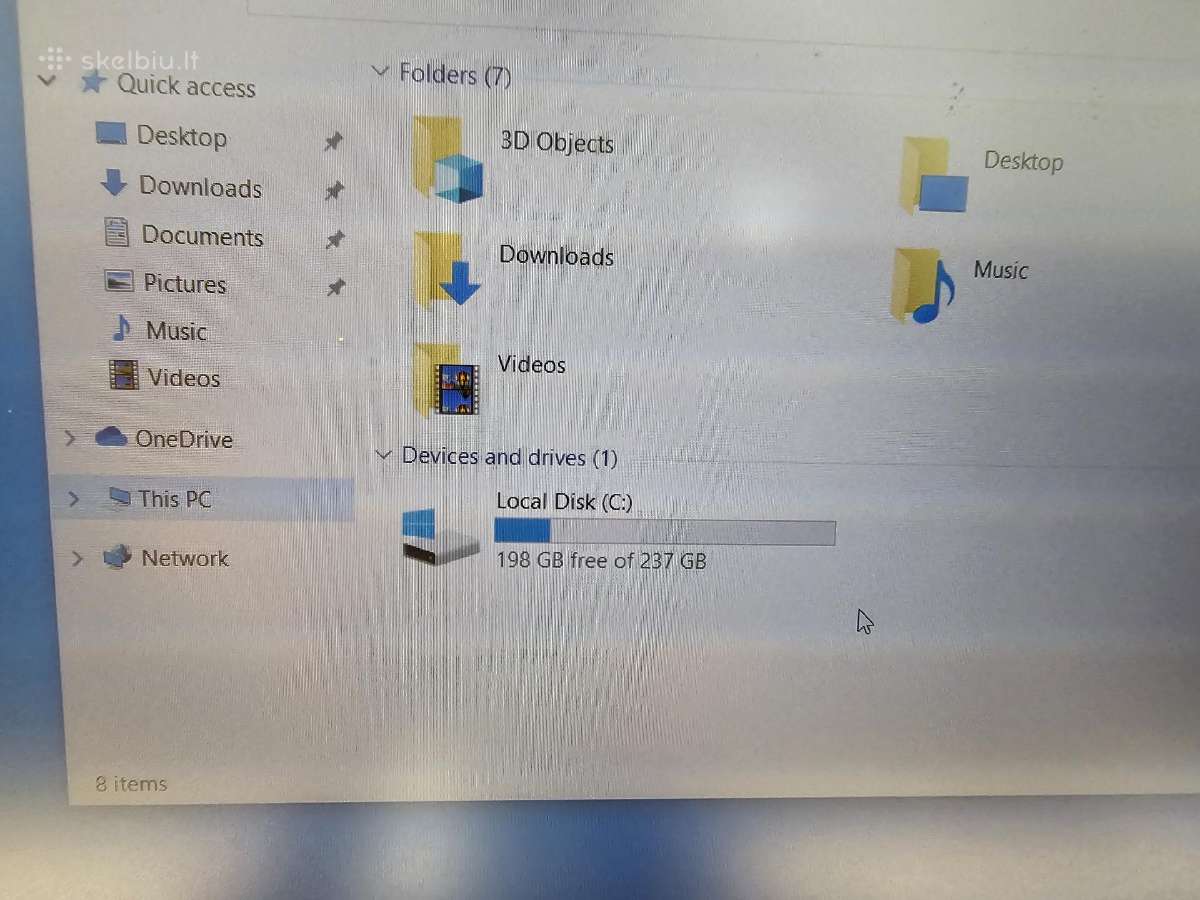 Lenovo Thinkpad X280 I5-8250 8gb 256 SSD 12.5 - nuotraukos Nr. 8