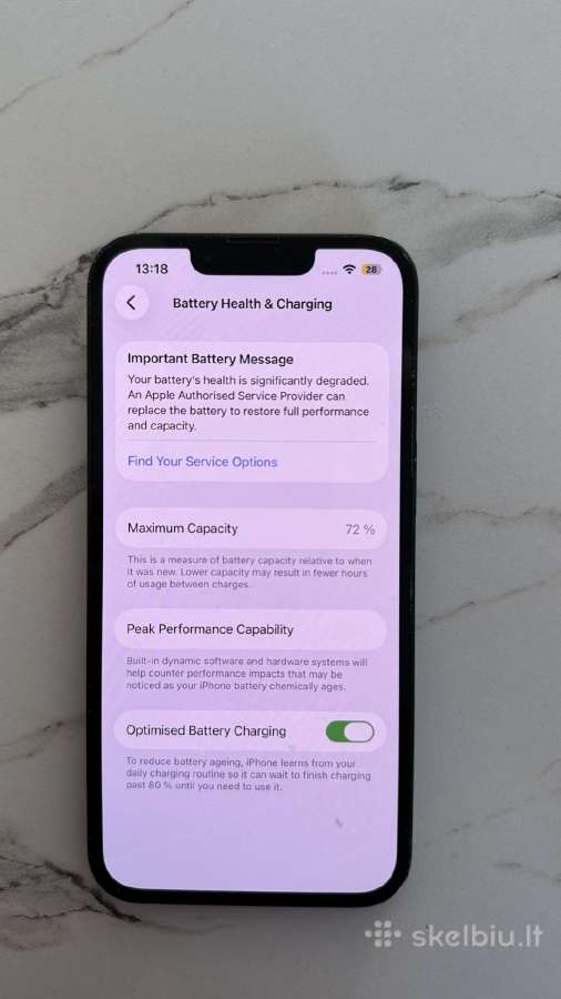 iPhone 13 128 GB - nuotraukos Nr. 9