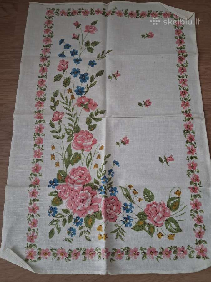 Nauji lininiai rankšluosčiai, tarybiniai - nuotraukos Nr. 8