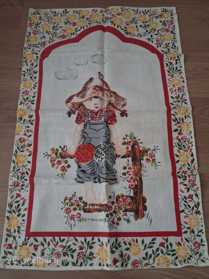 Nauji lininiai rankšluosčiai, tarybiniai - nuotraukos Nr. 9