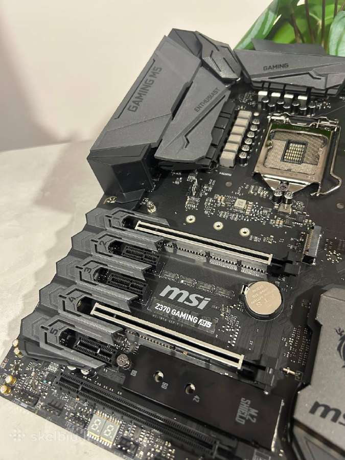Entuziastinė Motininė plokštė Msi Z370 Gaming M5 - nuotraukos Nr. 2