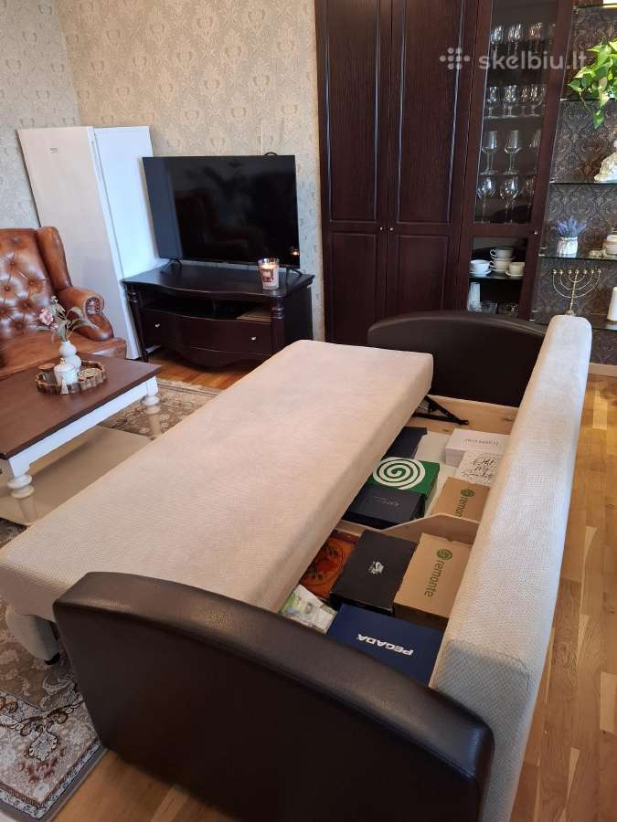Mažai naudota sofa - lova, išskleidžiama - nuotraukos Nr. 6