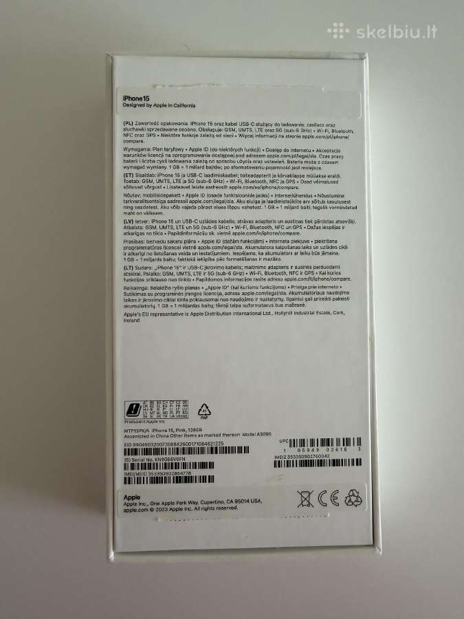 iPhone 15 - nuotraukos Nr. 10