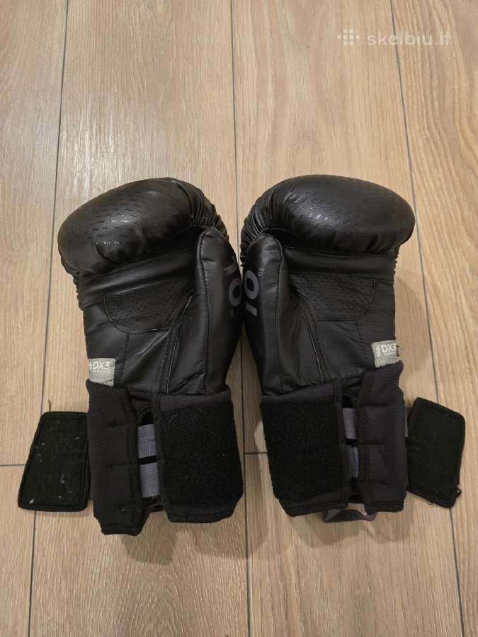 Decathlon bokso pirštinės, 10 oz, juodos - nuotraukos Nr. 3