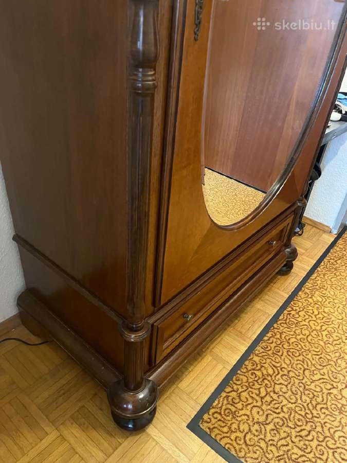 Antikvarinė/vintažinė medinė spinta - nuotraukos Nr. 6