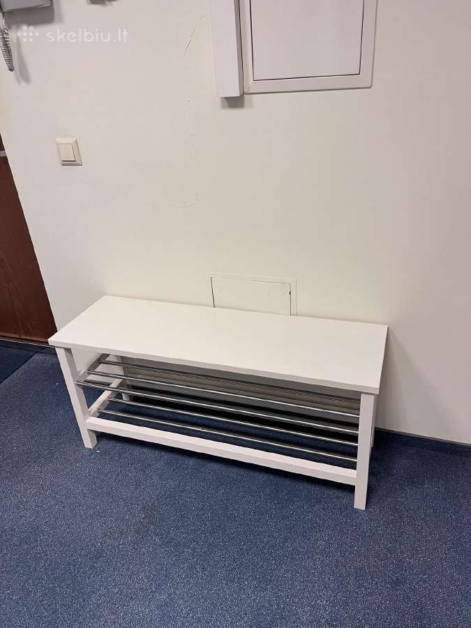 Ikea Tjusig batų lentyna su suoliuku – puikios būk - nuotraukos Nr. 3