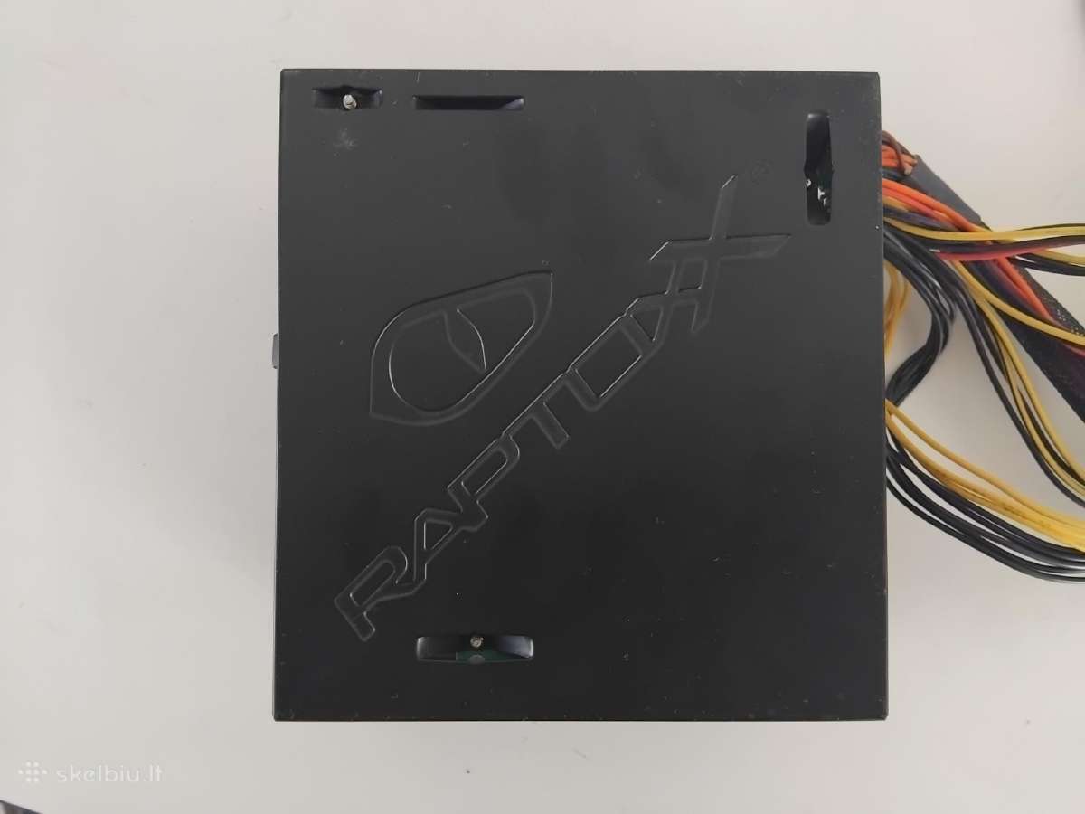 Veikiantis 600w Raptoxx maitinimo blokas - nuotraukos Nr. 4
