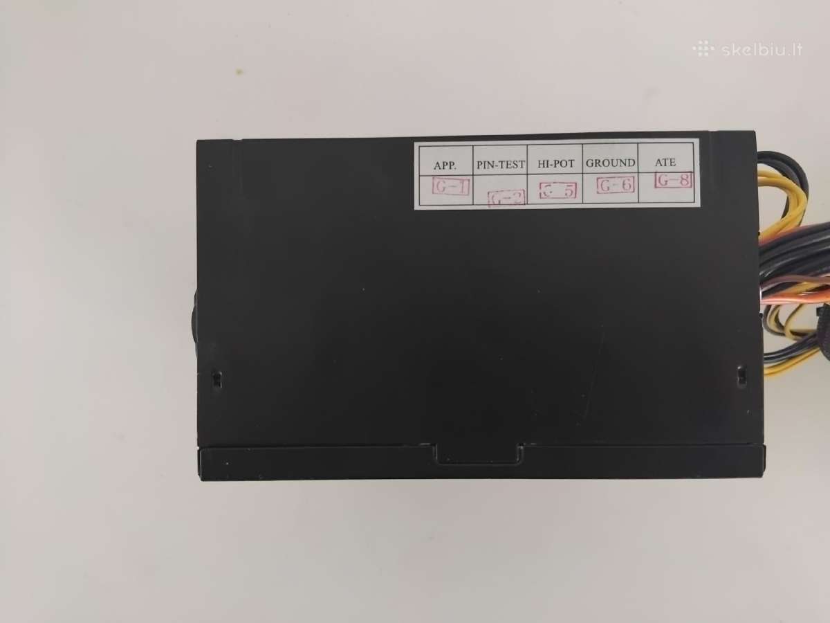 Veikiantis 600w Raptoxx maitinimo blokas - nuotraukos Nr. 5