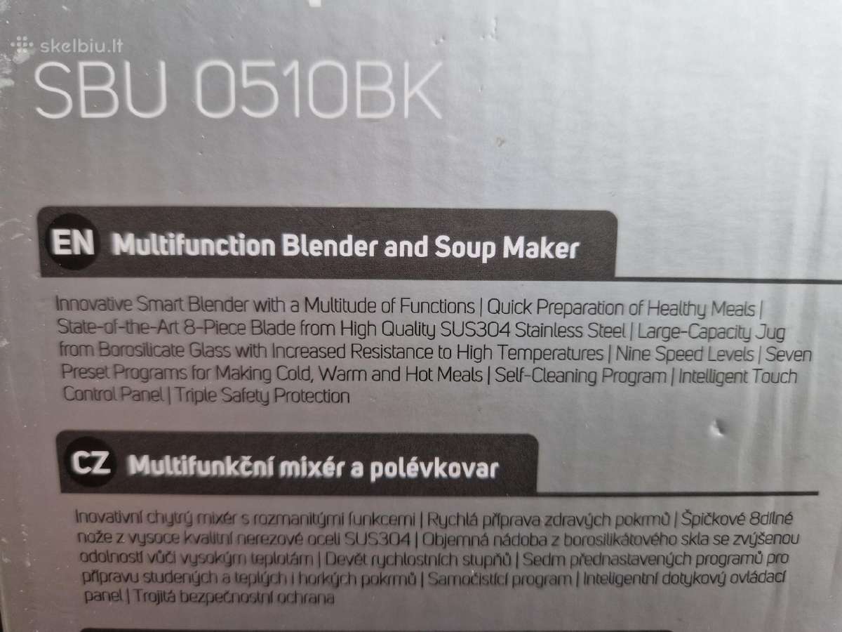 Blenderis ir sriubų viryklė viename - nuotraukos Nr. 11