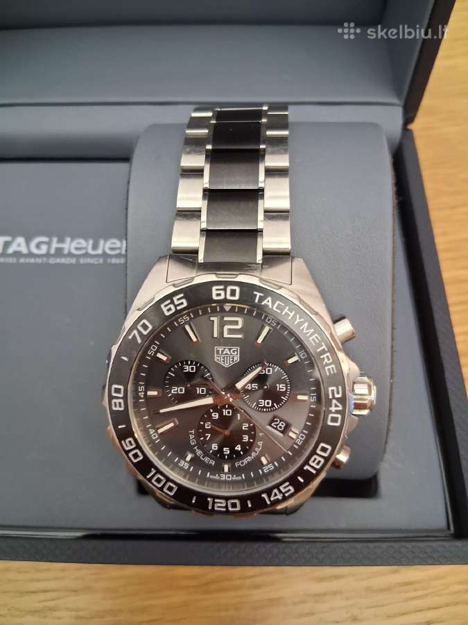 Tag Heuer black f1 chronograph ,ceramic - nuotraukos Nr. 2