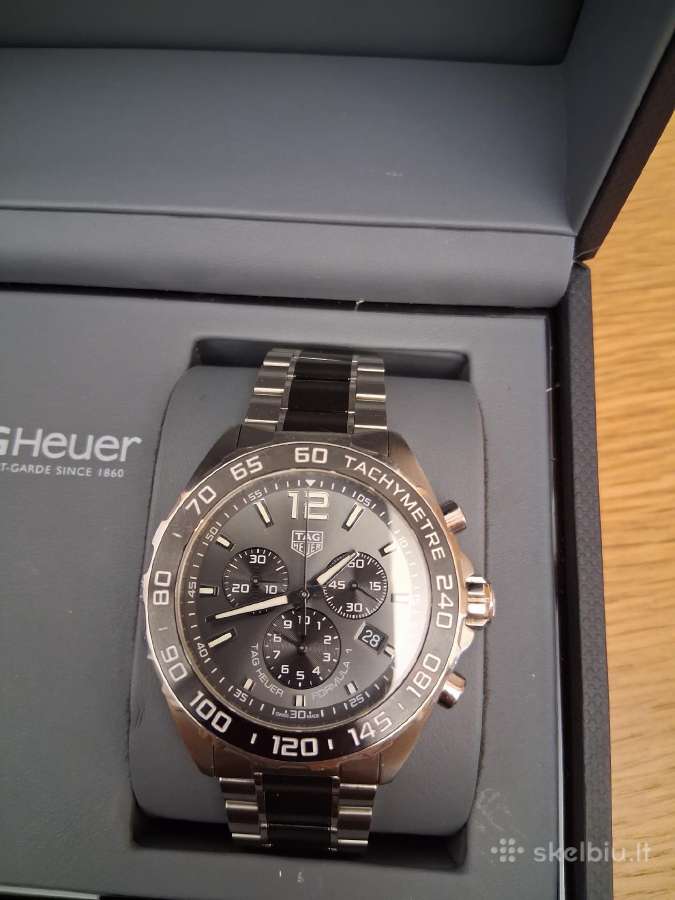 Tag Heuer black f1 chronograph ,ceramic - nuotraukos Nr. 3