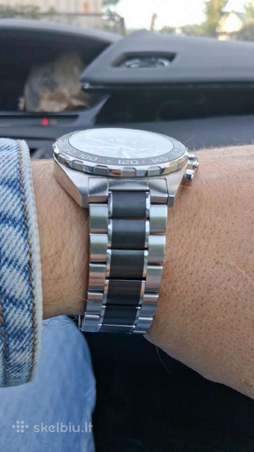 Tag Heuer black f1 chronograph ,ceramic - nuotraukos Nr. 5