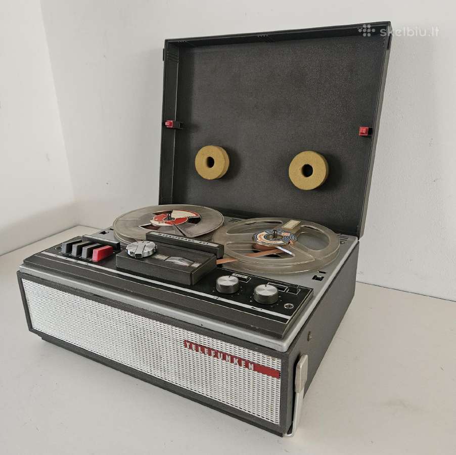 Telefunken 201 juostinis magnetofonas 1970 - nuotraukos Nr. 4