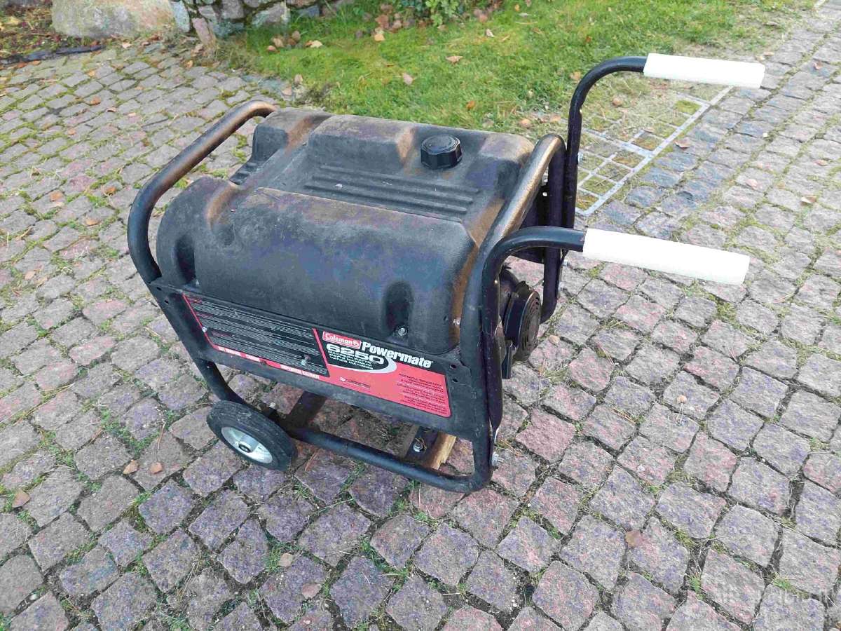 Vienfazis generatorius „Coleman Powermate 6250“ - nuotraukos Nr. 8