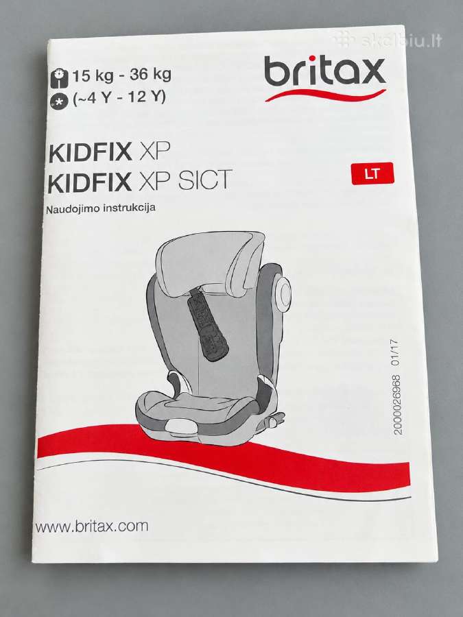 Britax Römer Kidfix Xp Sict automobilinė kėdutė - nuotraukos Nr. 5