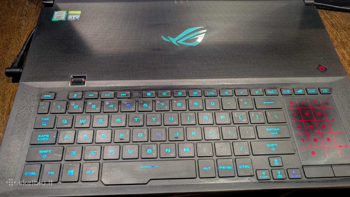 Asus Rog Zephyrus S - nuotraukos Nr. 4