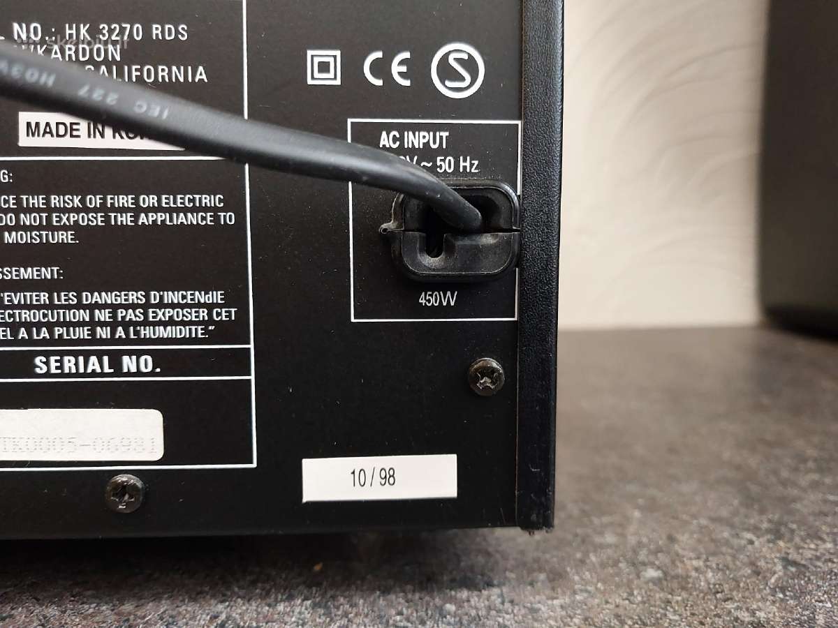 Harman Kardon Hk 3270 Rds - nuotraukos Nr. 5