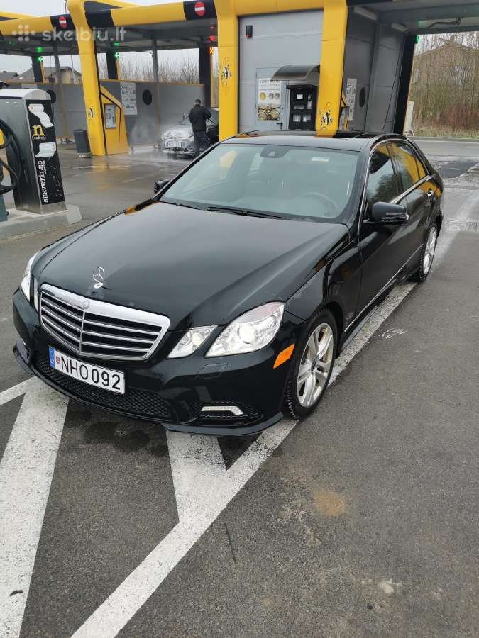 Nuomojamas Mercedes E 350, 2010m, benzinas, dujos. - nuotraukos Nr. 2