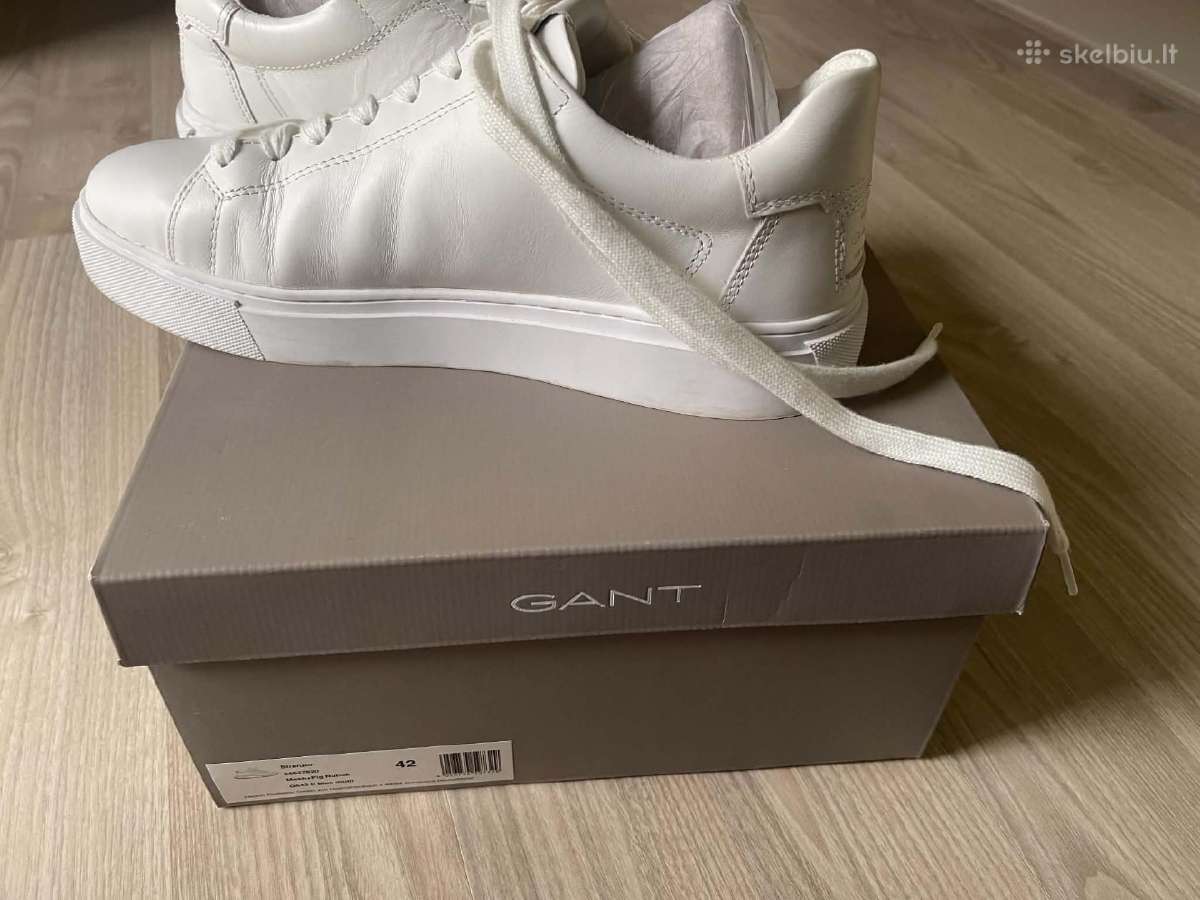 Gant balti batukai / sportbačiai - nuotraukos Nr. 3