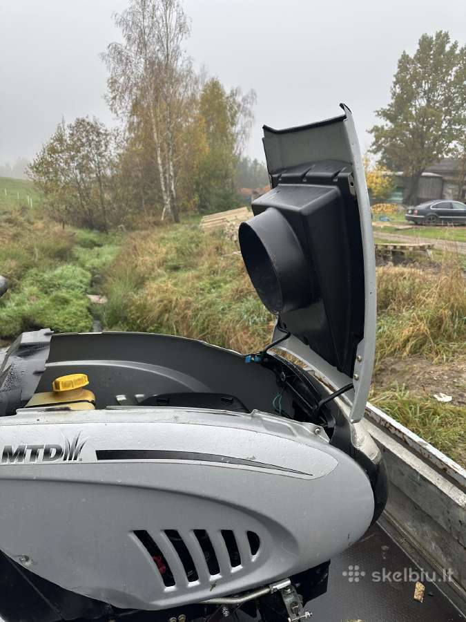 Mtd sodo traktoriukas su surinkimu - nuotraukos Nr. 11