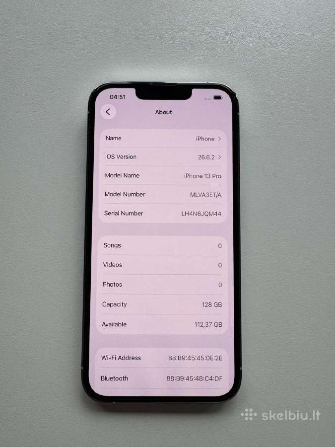 iPhone 13 Pro - nuotraukos Nr. 5