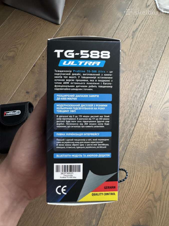 Dažų storio matuoklis Profiline Tg-588 Ultra - nuotraukos Nr. 3