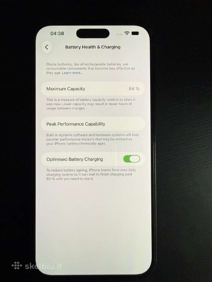 Parduodamas iPhone 14 Pro Max 128gb - nuotraukos Nr. 10