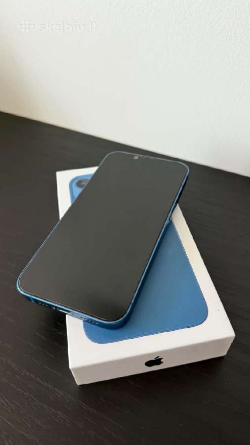 iPhone 13 128gb blue - nuotraukos Nr. 3