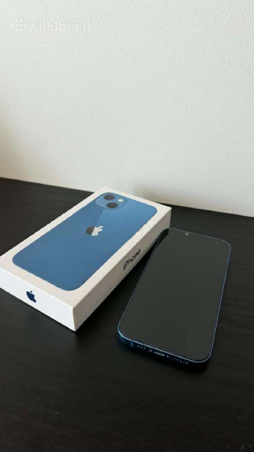 iPhone 13 128gb blue - nuotraukos Nr. 6
