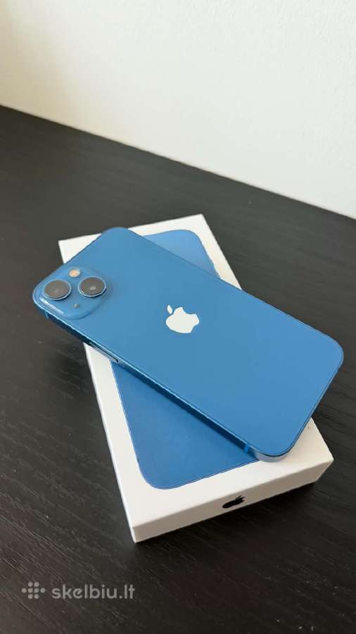 iPhone 13 128gb blue - nuotraukos Nr. 7