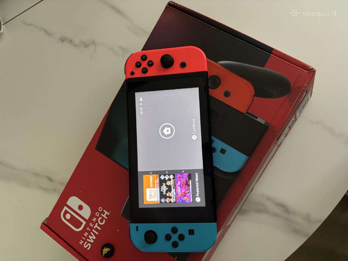 Nintendo switch v1 - nuotraukos Nr. 2