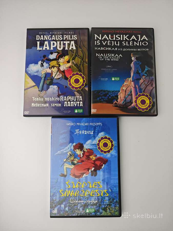 „Studio Ghibli“ ir Hayao Miyazaki Dvd - nuotraukos Nr. 2
