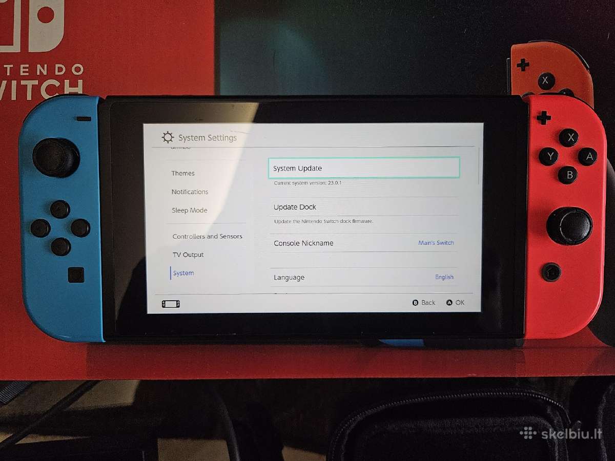 Nintendo Switch + dėklas - nuotraukos Nr. 3