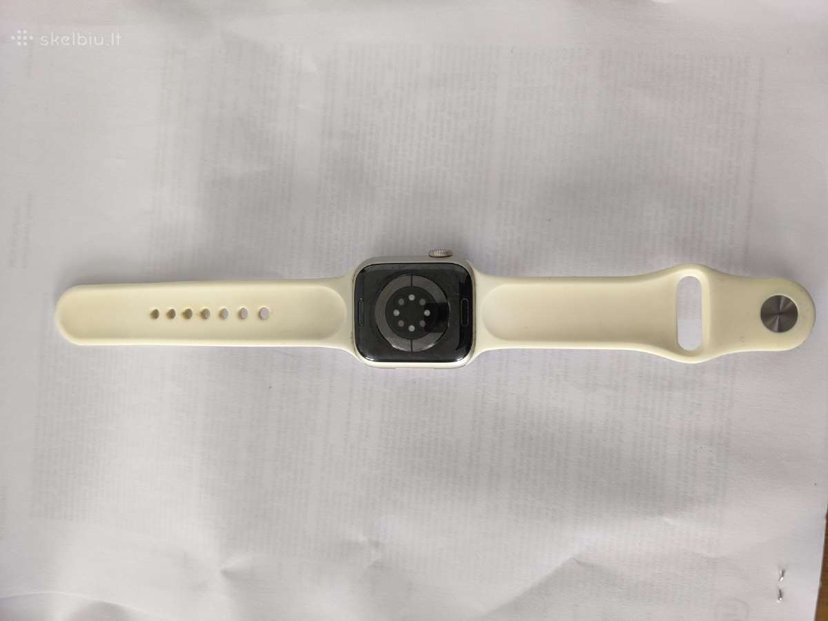 Apple Watch Series 9 GPS 41mm Starlight - nuotraukos Nr. 4