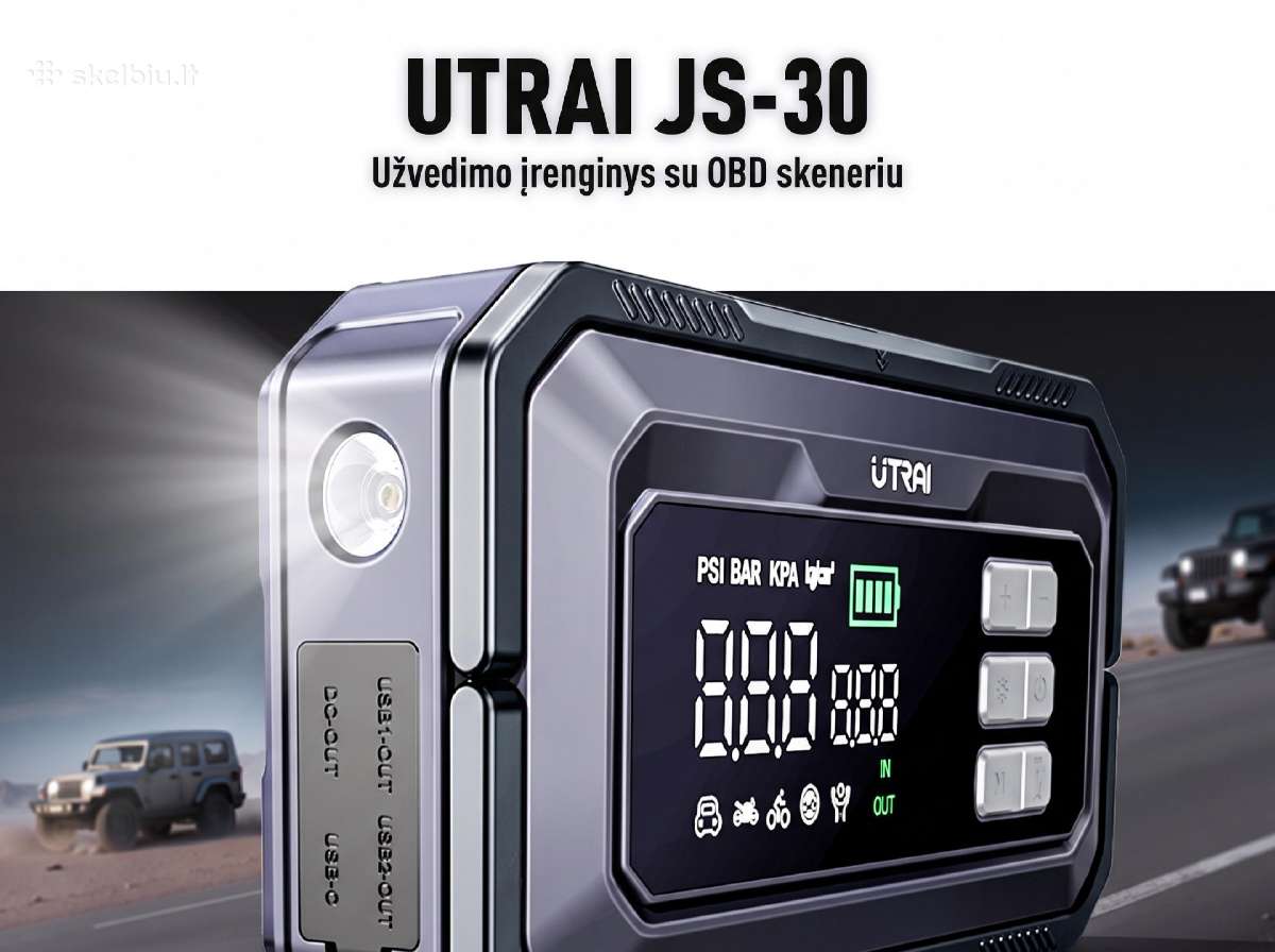 Naujiena! Utrai Js-30 ( 7000a ) - Obd diagnostika - nuotraukos Nr. 2