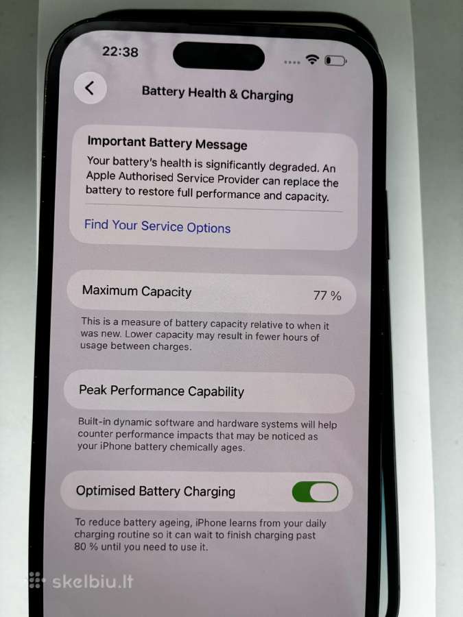 iPhone 14 Pro Max 128 GB - nuotraukos Nr. 9
