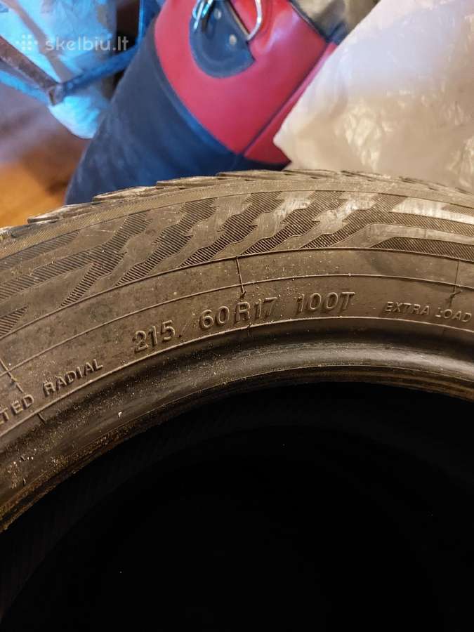 215/60 r17 žieminės paddngos - nuotraukos Nr. 3