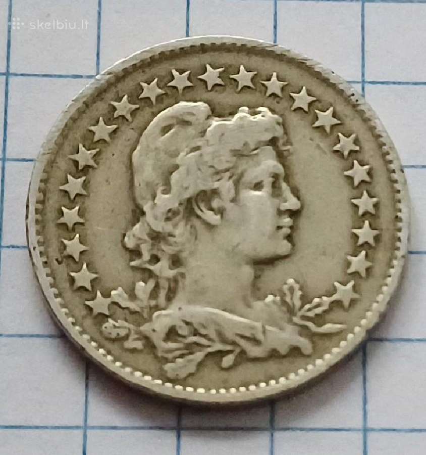 Brazilija 100 reis 1920 - nuotraukos Nr. 2