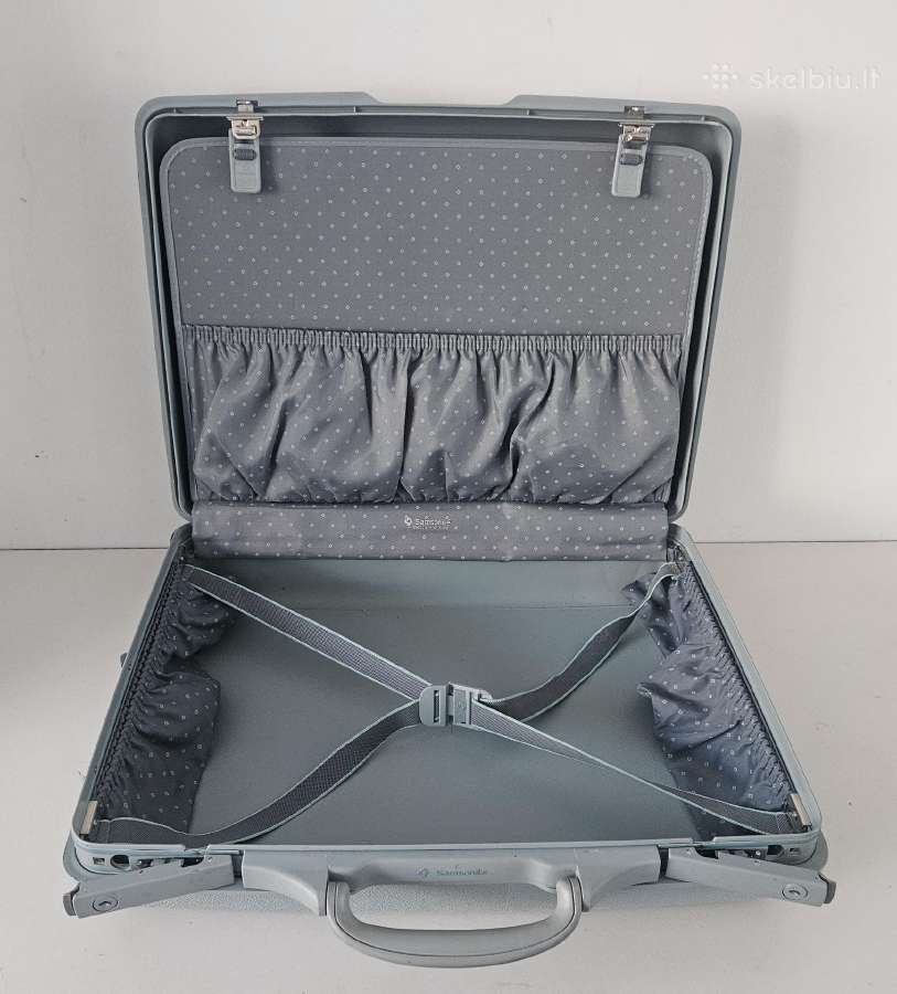 Samsonite pilkas kelioninis lagaminelis lagaminas - nuotraukos Nr. 10