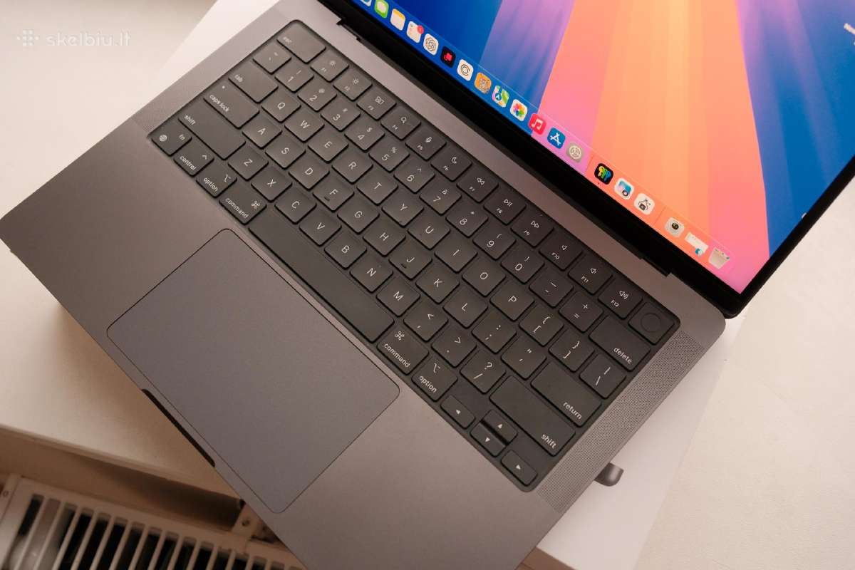Puikus MacBook Pro M4 14" su garantija - nuotraukos Nr. 2