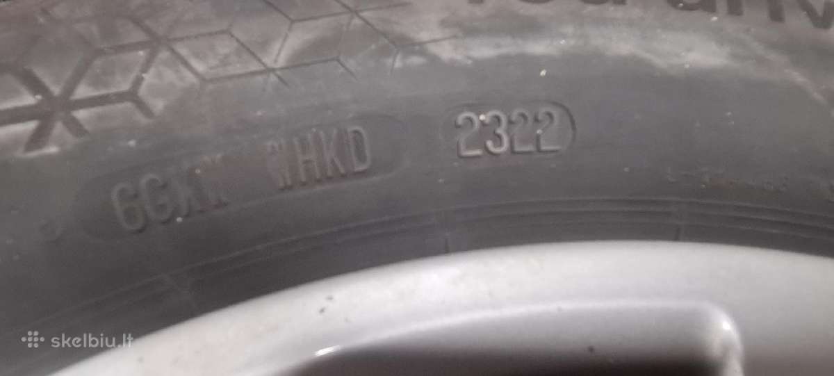 Žieminės 205/60 r16 su ratlankiais - nuotraukos Nr. 4