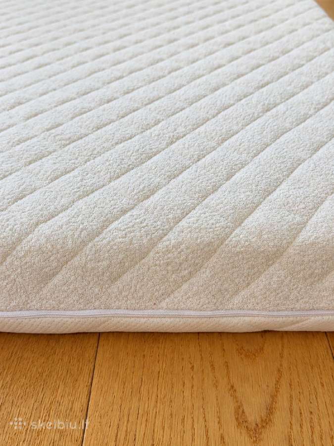 Naujas dvipusis čiužinukas kūdikio lovytei 60x120 - nuotraukos Nr. 4