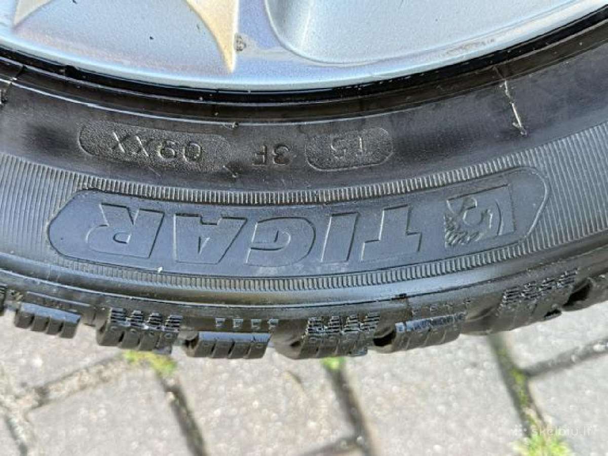 Lieti Peugeot ratlankiai su padangomis - nuotraukos Nr. 5
