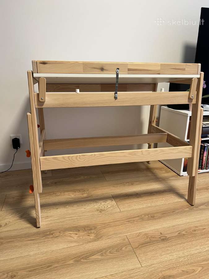 Vaikiškas rašomasis stalas Ikea Flisat - nuotraukos Nr. 4