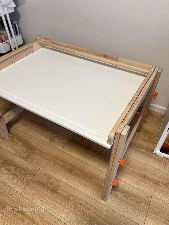 Vaikiškas rašomasis stalas Ikea Flisat - nuotraukos Nr. 5
