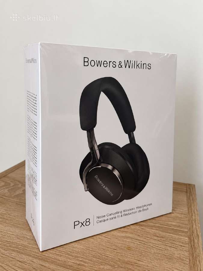 Bowers & Wilkins Px8 Black – naujos, neišpakuotos - nuotraukos Nr. 4