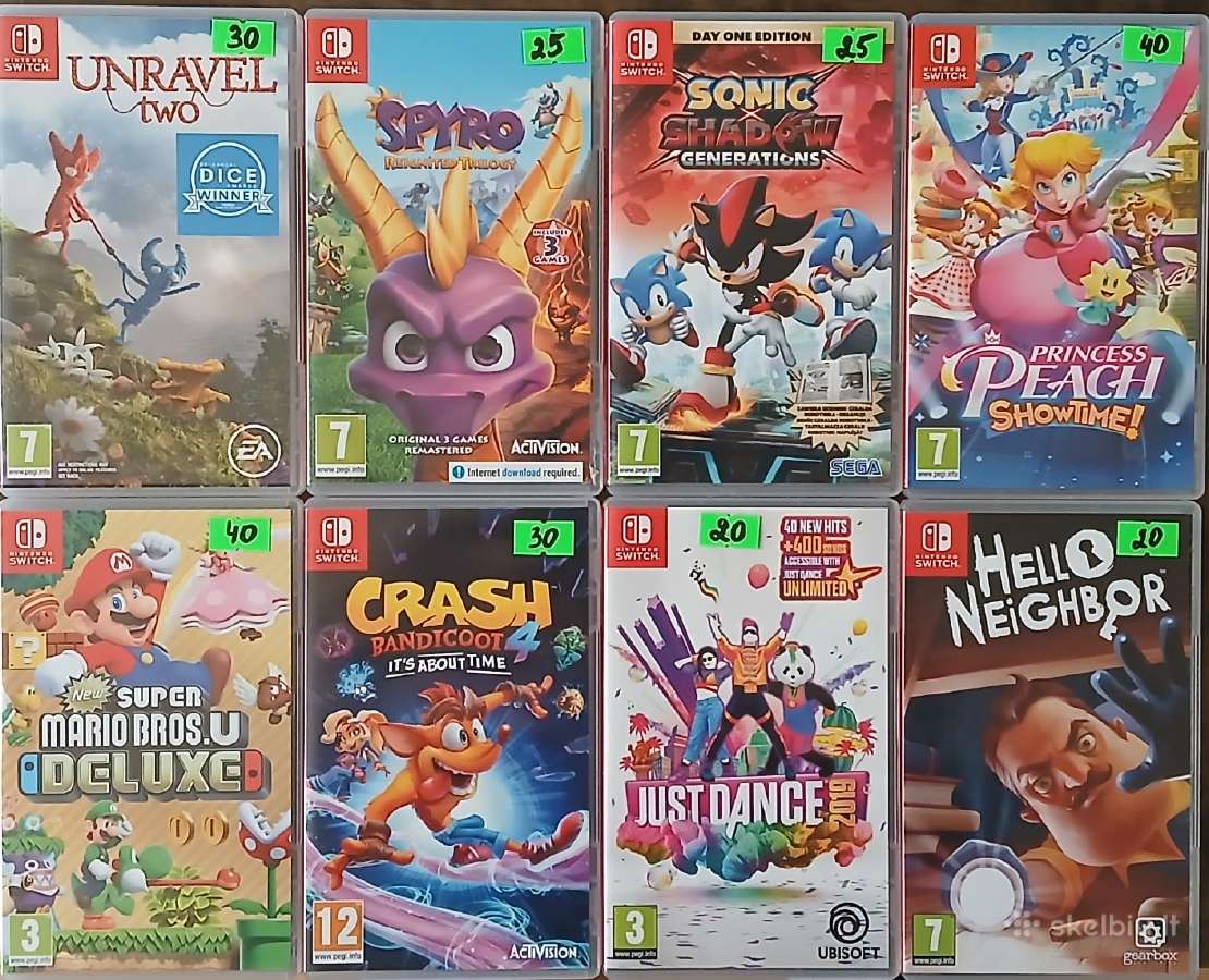 Nintendo Switch Žaidimai - nuotraukos Nr. 3