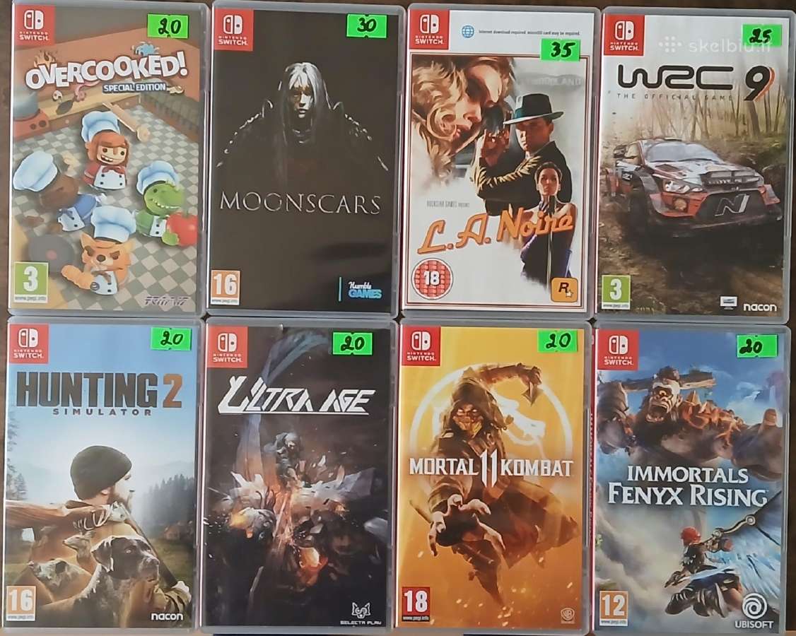 Nintendo Switch Žaidimai - nuotraukos Nr. 6