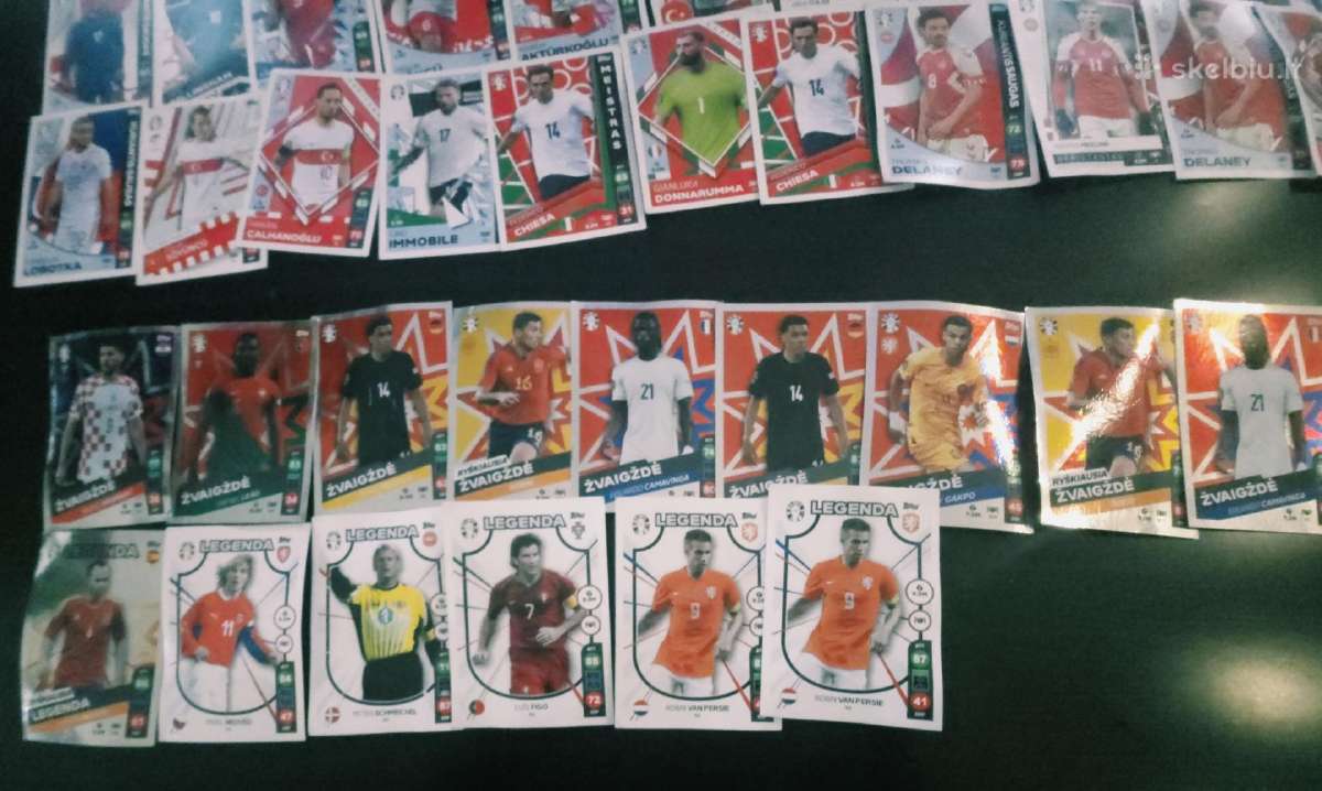 Parduodu futbolininkų kortas - nuotraukos Nr. 2